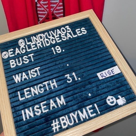 EUC Piper by Townsen Red Embroidered Off Shoulder Boho Dress Size Medium - Picture 8 of 8